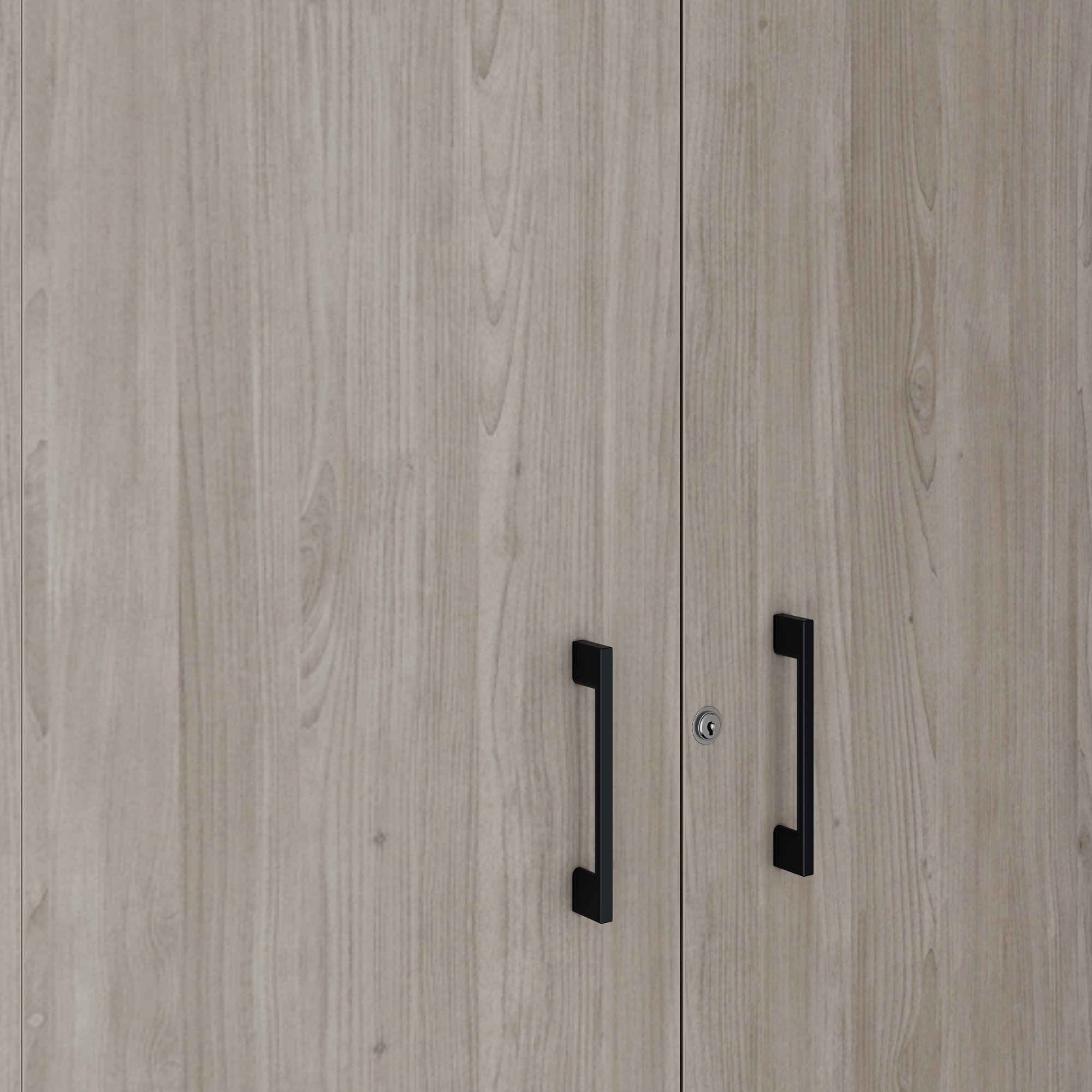CHOICE Schrankwand | 6OH, 2400 x 2170 mm, Nordeiche grau - 6 Main Image