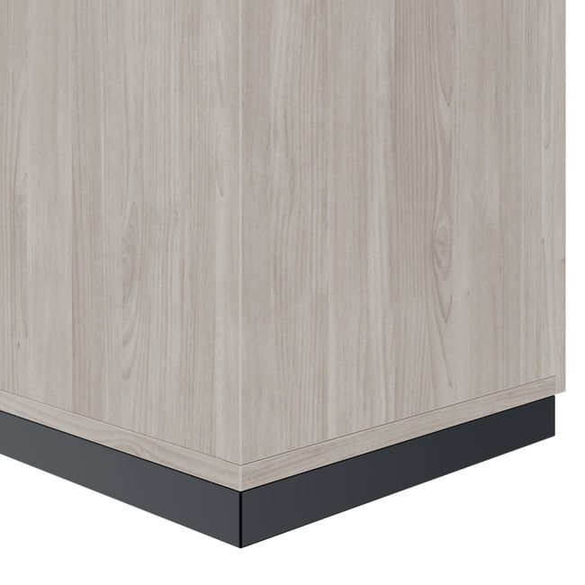 CHOICE Schrankwand | 6OH, 2400 x 2170 mm, Nordeiche grau