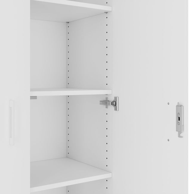 CHOICE Schrankwand | 6OH, 2400 x 2170 mm, Weiß CHOICE Schrankwand | 6OH, 2400 x 2170 mm, Weiß