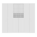 CHOICE Schrankwand | 6OH, 2400 x 2170 mm, Weiß - 3 Thumbnail Image