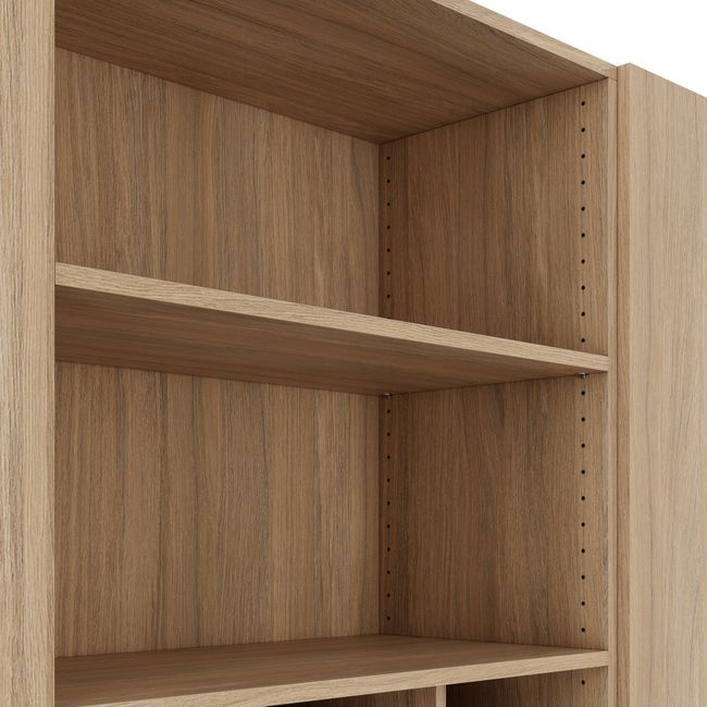 CHOICE Schrankwand | 6OH, 2400 x 2170 mm, Bernsteineiche CHOICE Schrankwand | 6OH, 2400 x 2170 mm, Bernsteineiche