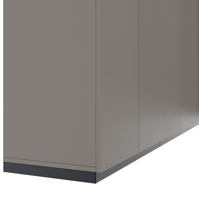 CHOICE Schrankwand | 6OH, 2400 x 2170 mm, Cubanitgrau CHOICE Schrankwand | 6OH, 2400 x 2170 mm, Cubanitgrau
