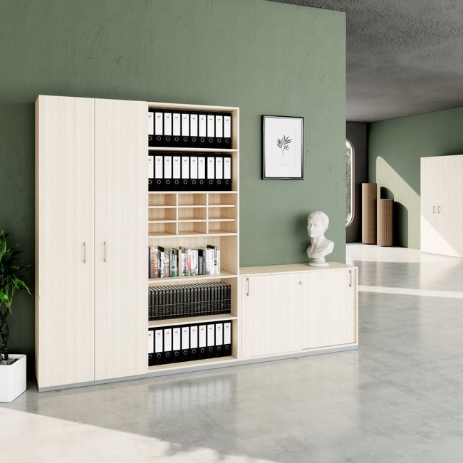 CHOICE Schrankwand | 6OH, 2800 x 2170 mm, Sandesche CHOICE Schrankwand | 6OH, 2800 x 2170 mm, Sandesche