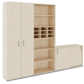 CHOICE Schrankwand | 6OH, 2800 x 2170 mm, Sandesche