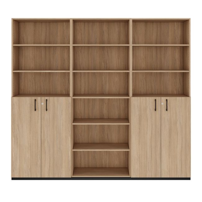 CHOICE Schrankwand | 6OH, 2400 x 2170 mm, Bernsteineiche CHOICE Schrankwand | 6OH, 2400 x 2170 mm, Bernsteineiche