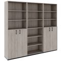CHOICE Schrankwand | 6OH, 2400 x 2170 mm, Nordeiche grau - 1 Thumbnail Image