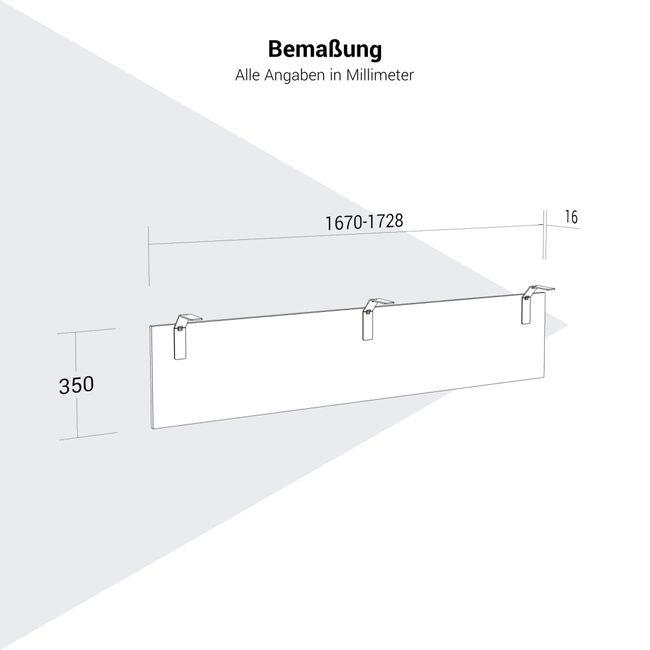 MOTION Knieraumblende | Sichtschutz MOTION Knieraumblende | Sichtschutz