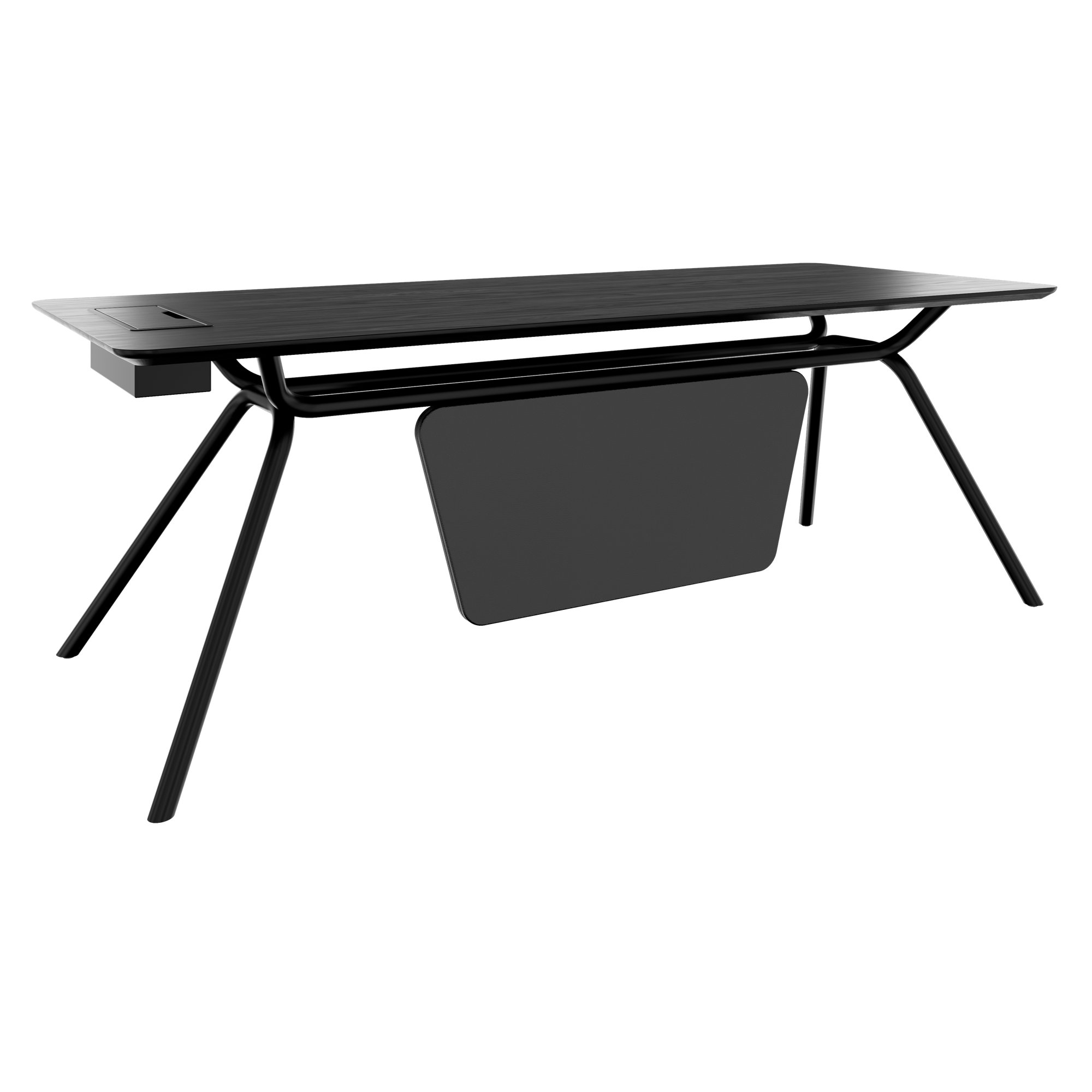 ARQUS Chefschreibtisch | 1800-2200 x 760 mm, Echtholzfurnier - 25 Main Image