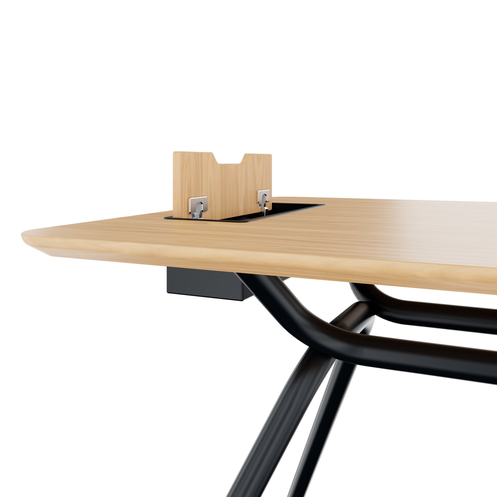 ARQUS Chefschreibtisch | 1800-2200 x 760 mm, Echtholzfurnier - 19 Main Image