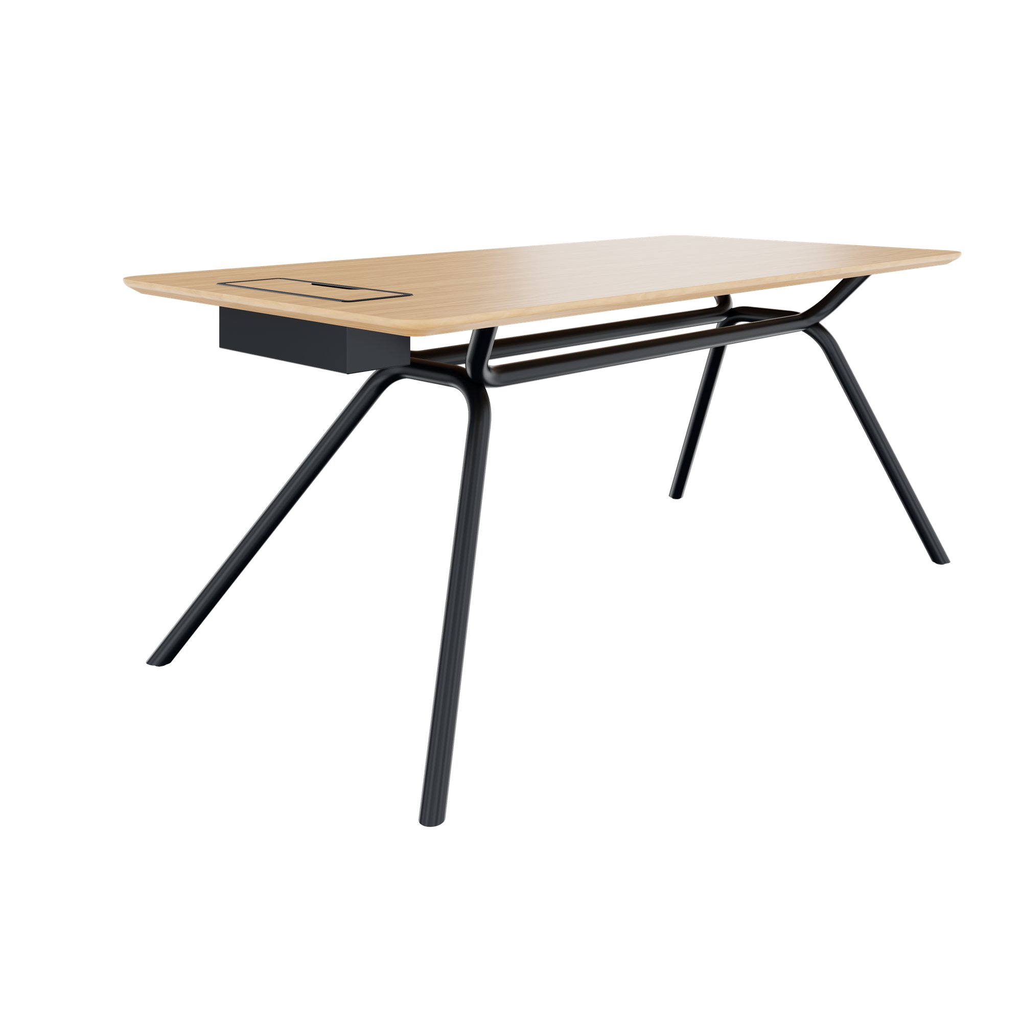ARQUS Chefschreibtisch | 1800-2200 x 760 mm, Echtholzfurnier - 5 Main Image