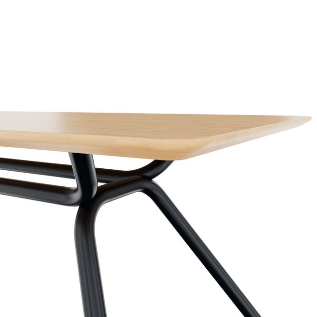 ARQUS Chefschreibtisch | 1800-2200 x 760 mm, Echtholzfurnier