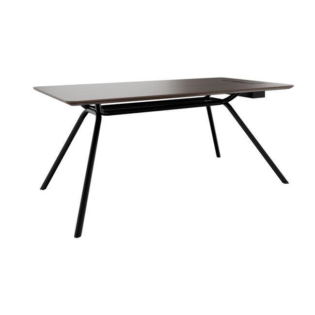 ARQUS Chefschreibtisch | 1800-2200 x 760 mm, Echtholzfurnier