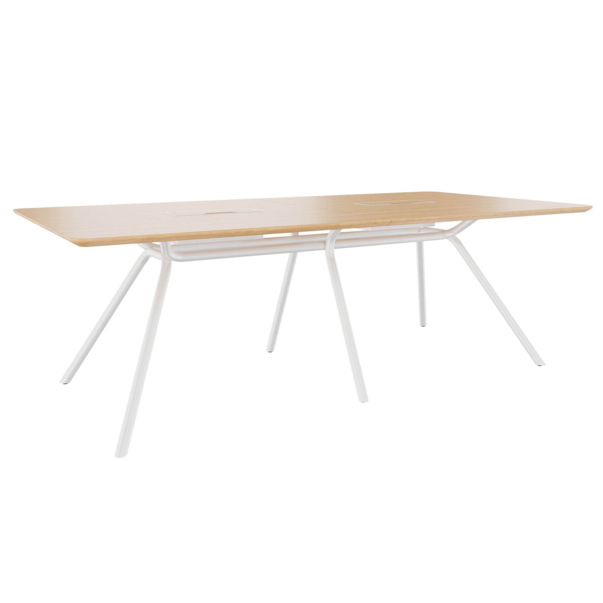 ARQUS Konferenztisch | 2000-4200 x 760 mm (6-12 Personen), Echtholzfurnier - 17 Main Image
