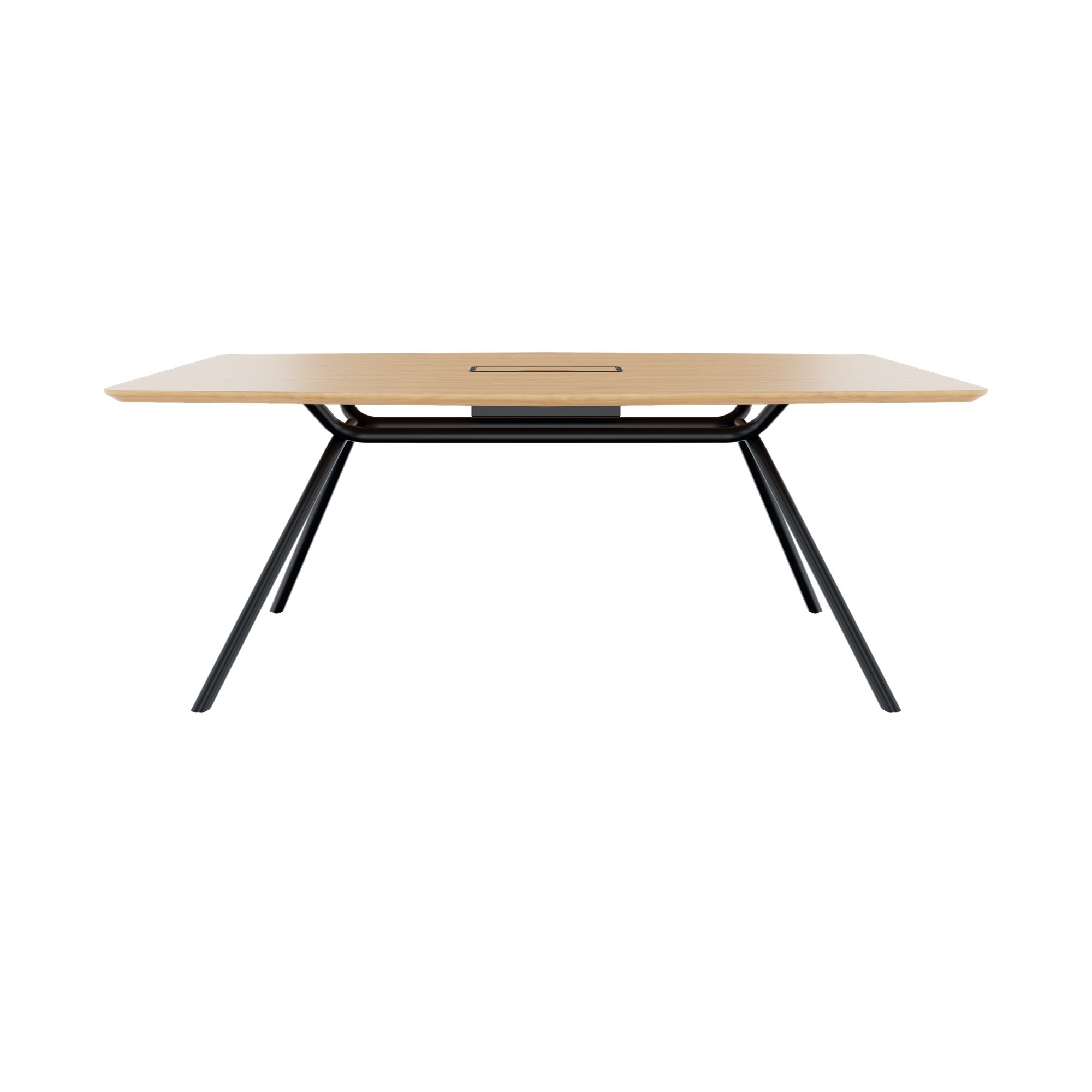 ARQUS Konferenztisch | 2000-4200 x 760 mm (6-12 Personen), Echtholzfurnier - 4 Main Image