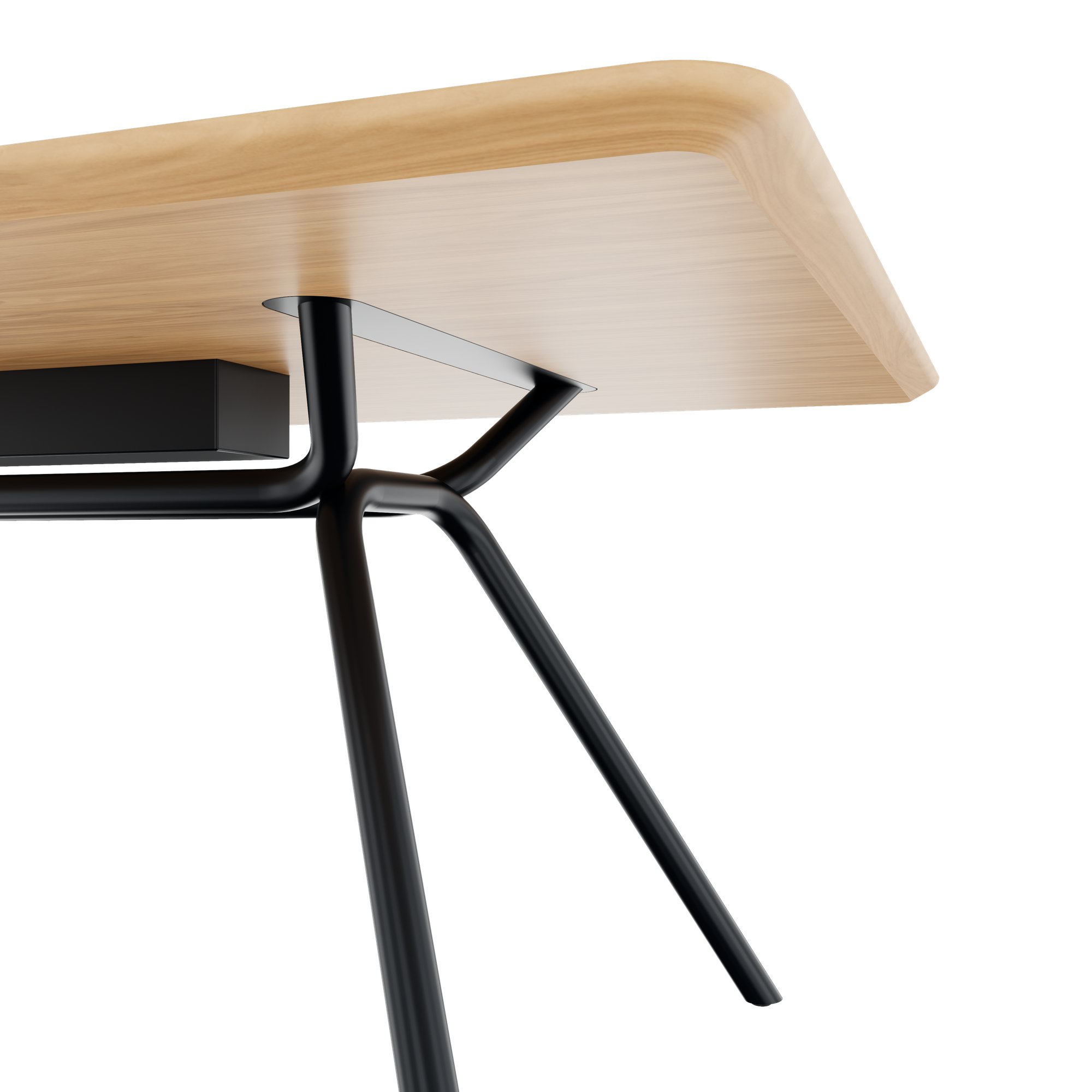 ARQUS Konferenztisch | 2000-4200 x 760 mm (6-12 Personen), Echtholzfurnier - 21 Main Image