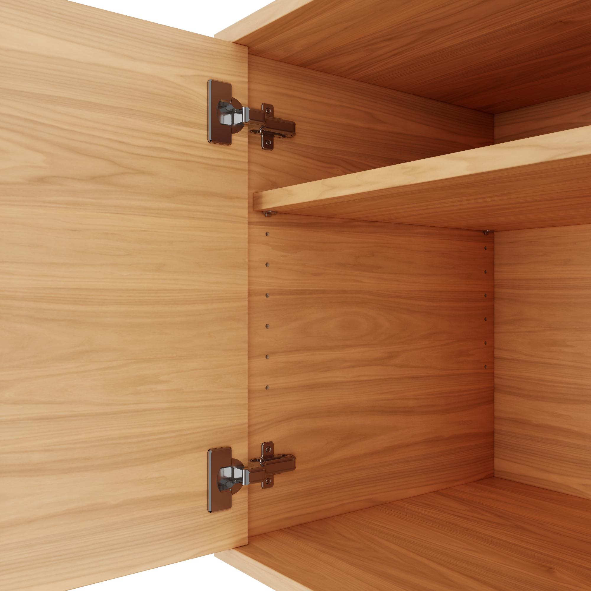 ARQUS Lowboard | 1400 x 760 mm, Push-To-Open, Echtholzfurnier - 15 Main Image
