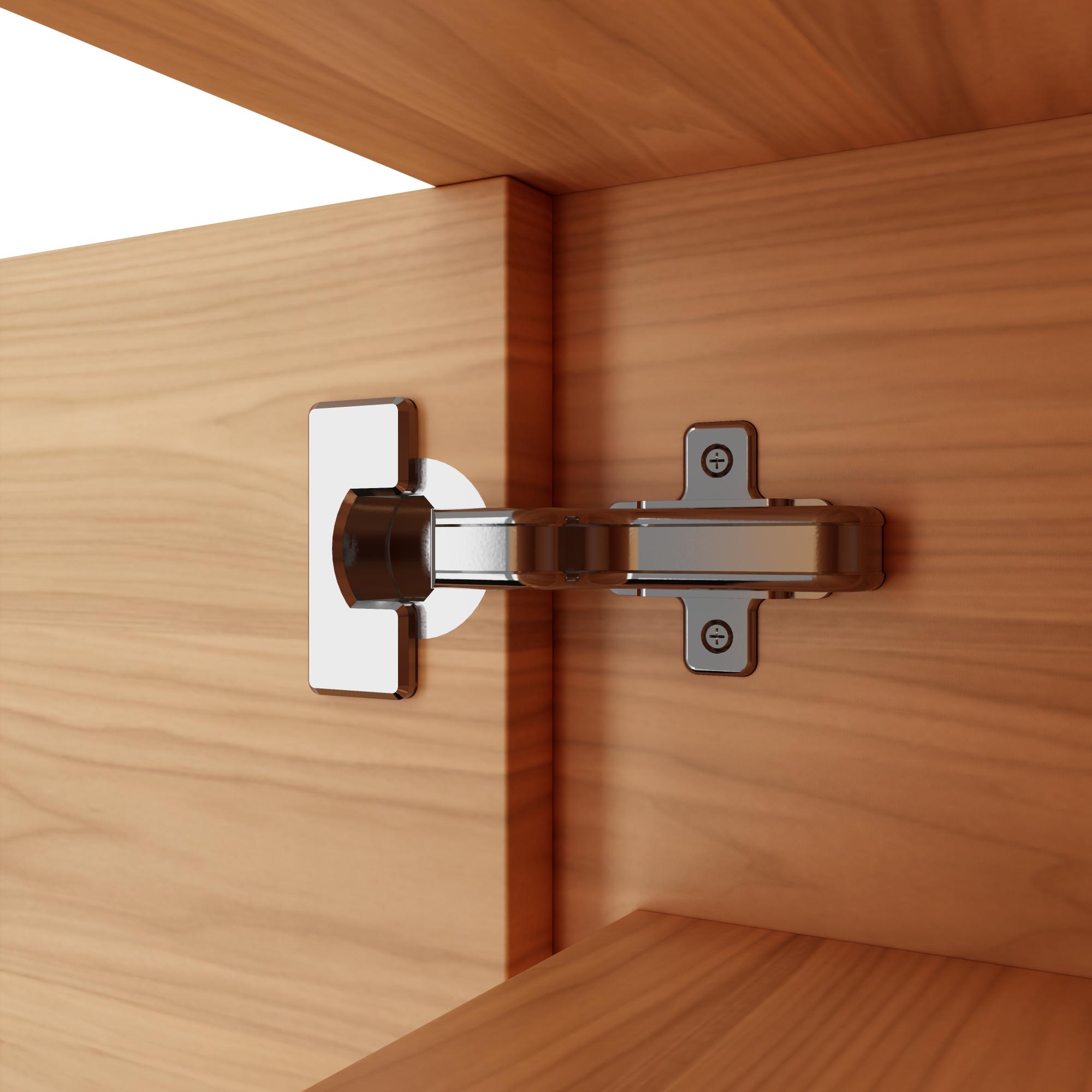 ARQUS Lowboard | 1400 x 760 mm, Push-To-Open, Echtholzfurnier - 16 Main Image