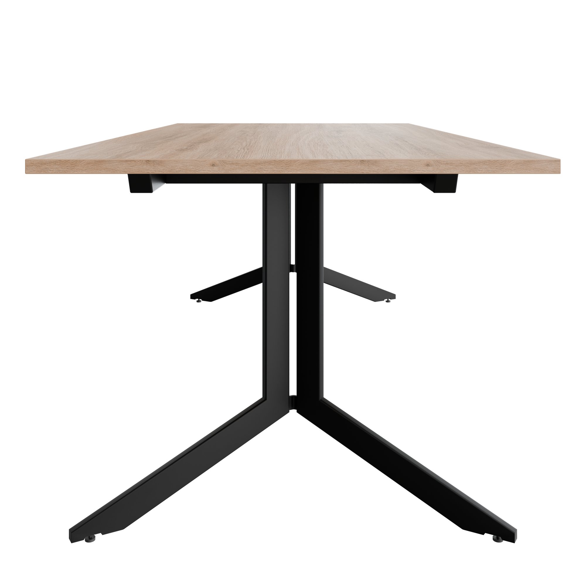 AXY Konferenztisch | 1600-2400 mm, drei Gestellvarianten, optionale Mediabox - 4 Main Image