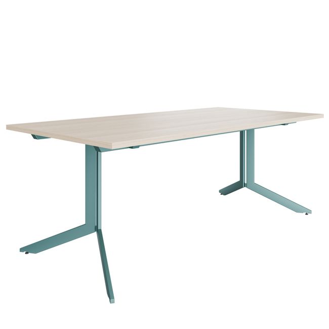AXY Konferenztisch | 1600-2400 mm, drei Gestellvarianten, optionale Mediabox AXY Konferenztisch | 1600-2400 mm, drei Gestellvarianten, optionale Mediabox
