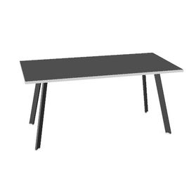 AXY Konferenztisch | 1600-2400 mm, drei Gestellvarianten, optionale Mediabox