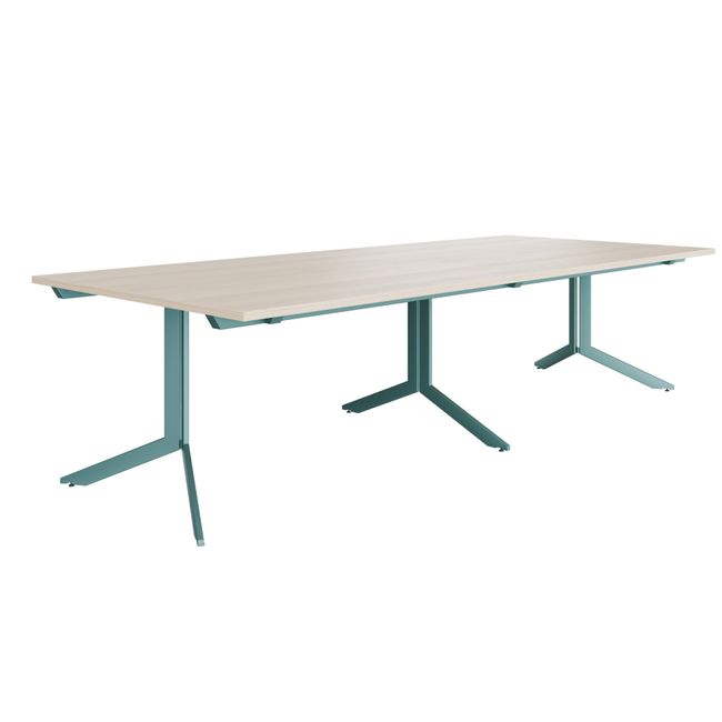 AXY Konferenztisch | 2800-4800 mm, drei Gestellvarianten, optionale Mediabox AXY Konferenztisch | 2800-4800 mm, drei Gestellvarianten, optionale Mediabox