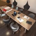AXY Konferenztisch | 2800-4800 mm, drei Gestellvarianten, optionale Mediabox AXY Konferenztisch | 2800-4800 mm, drei Gestellvarianten, optionale Mediabox