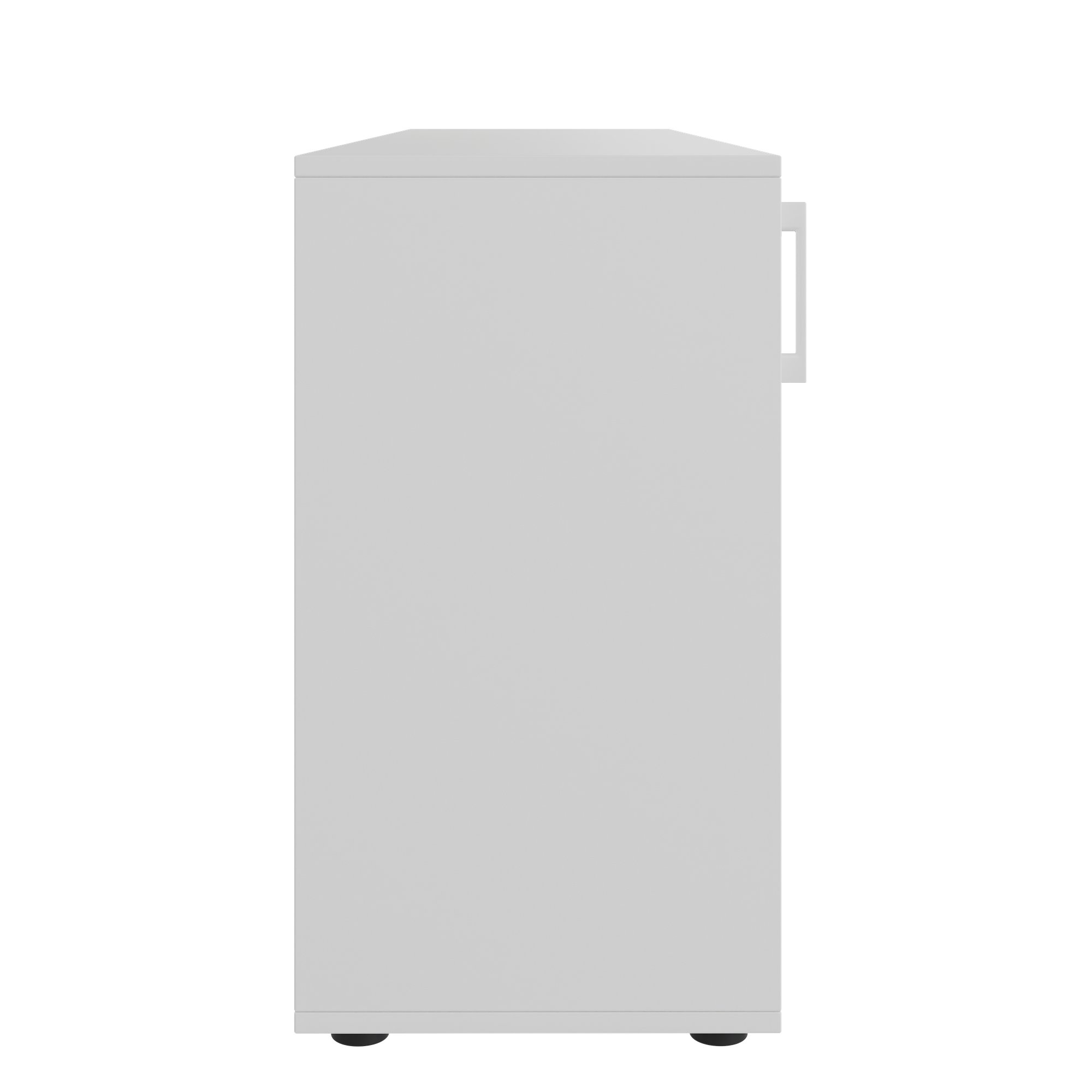 CHOICE Schiebetürenschrank | 2 OH, 1600 x 740 mm, Weiß - 4 Main Image