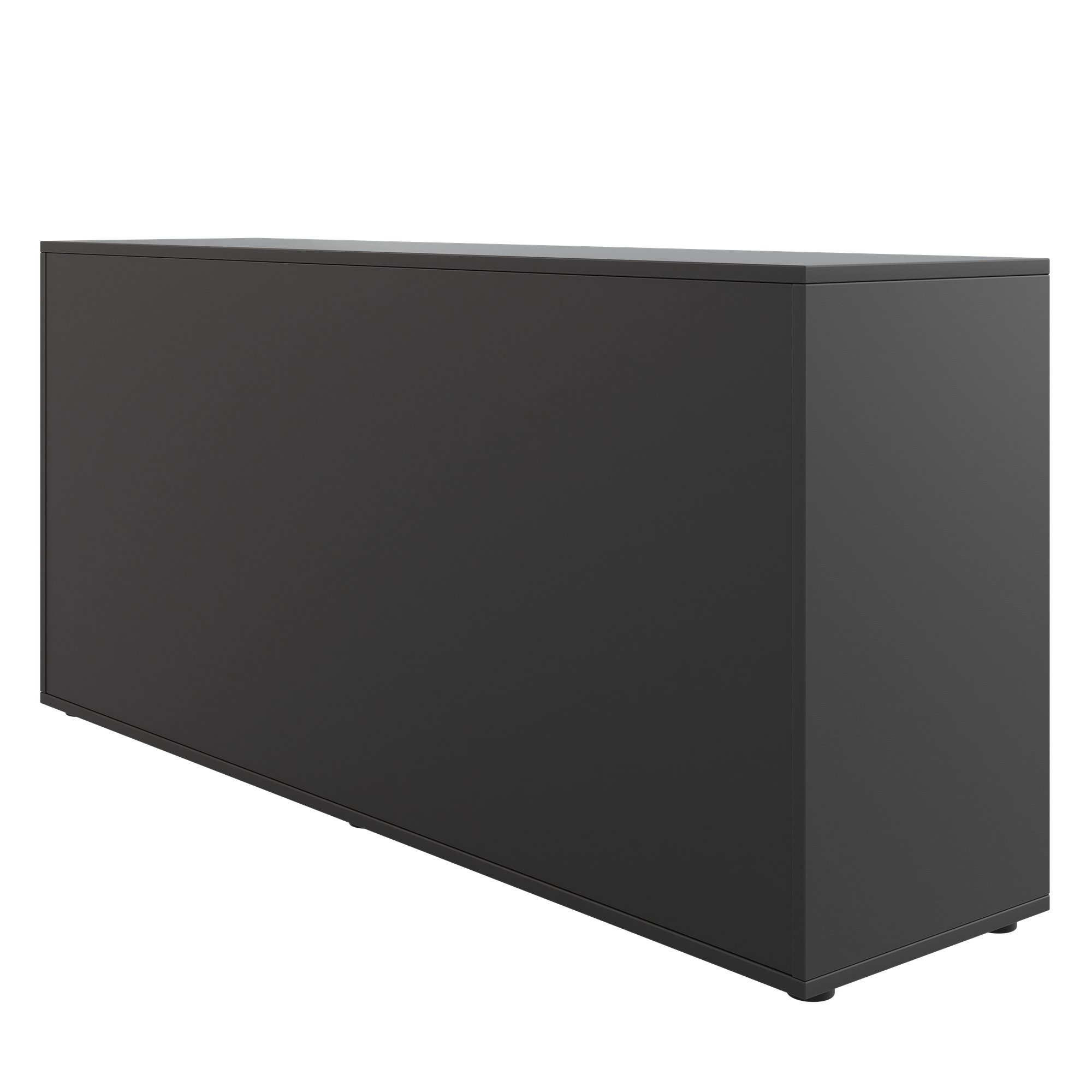CHOICE Schiebetürenschrank | 2 OH, 1600 x 740 mm, Anthrazit / Weiß - 5 Main Image
