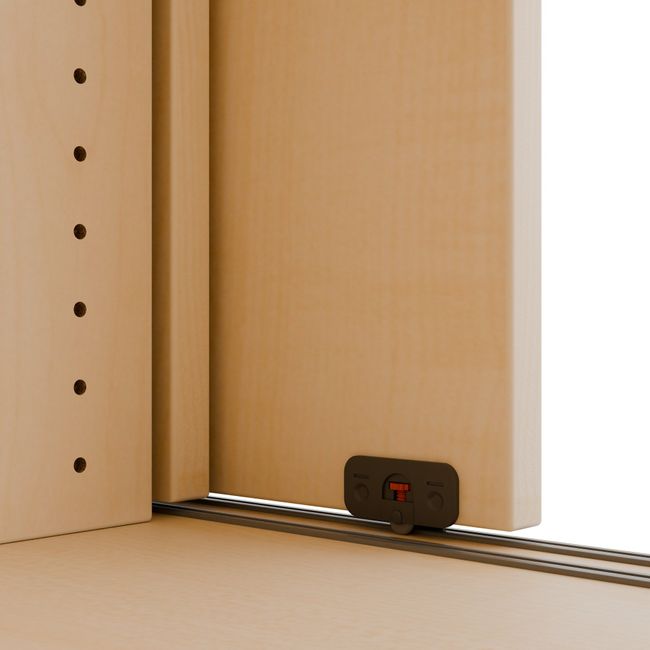 CHOICE Schiebetürenschrank | 2 OH, 1600 x 740 mm, Ahorn CHOICE Schiebetürenschrank | 2 OH, 1600 x 740 mm, Ahorn