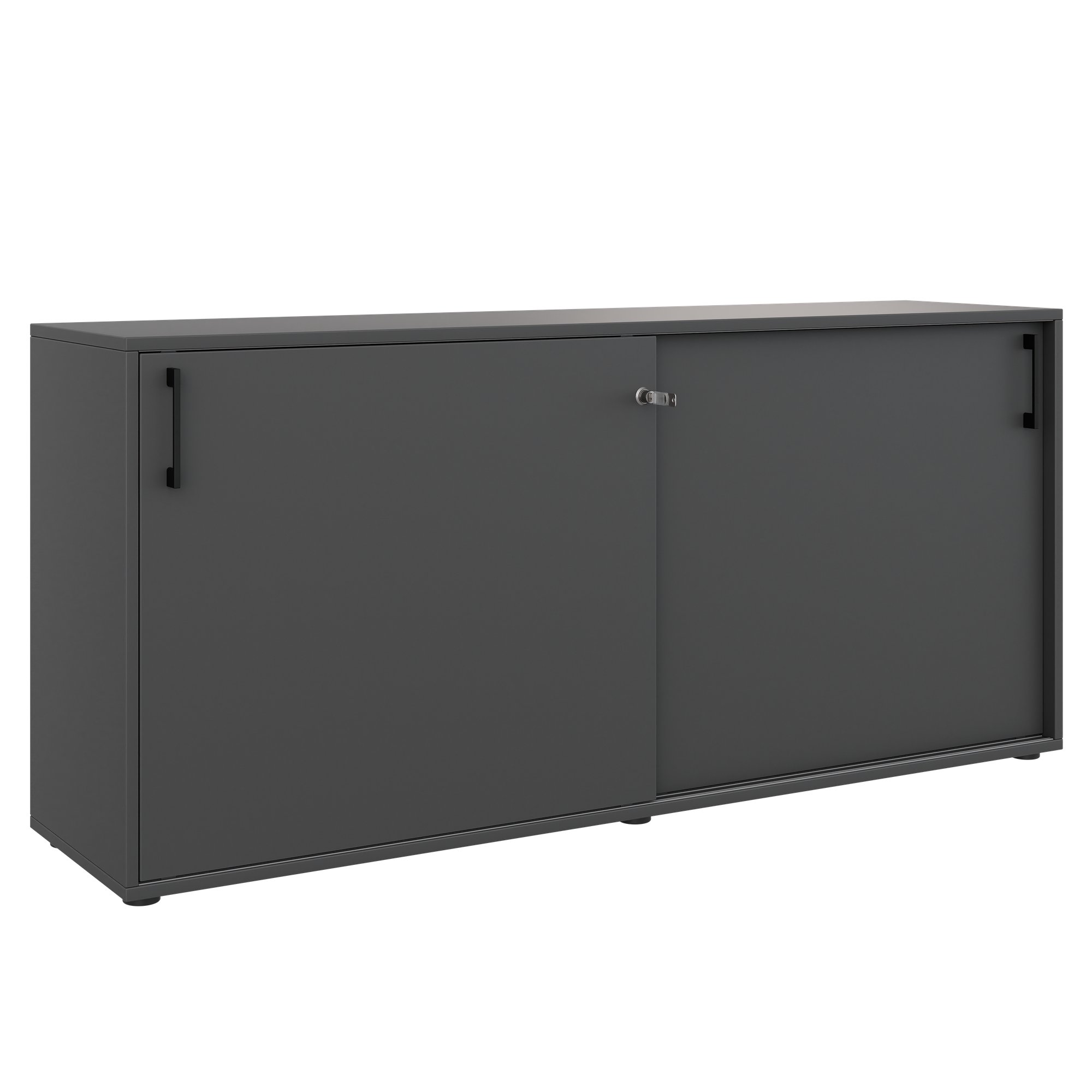 CHOICE Schiebetürenschrank | 2 OH, 1600 x 740 mm, Anthrazit - 1 Main Image