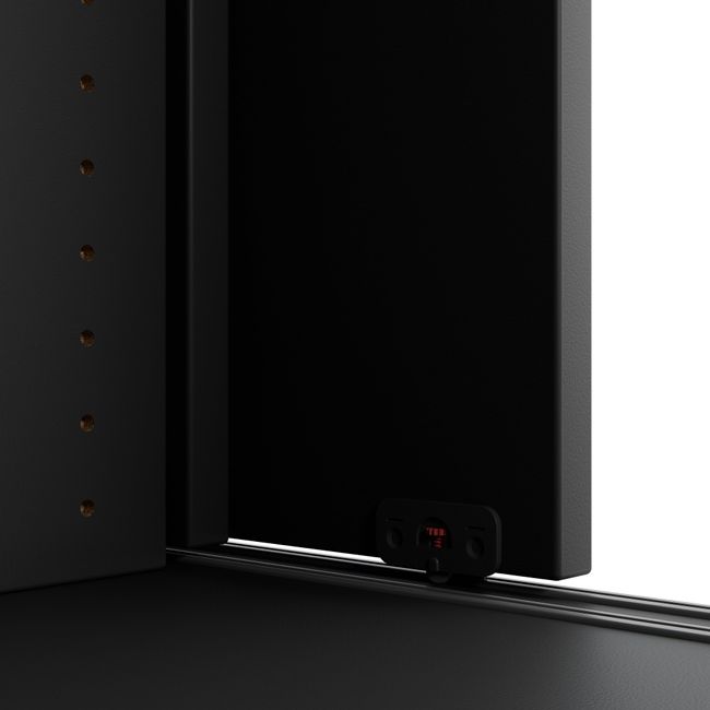 CHOICE Schiebetürenschrank | 2 OH, 1600 x 740 mm, Anthrazit