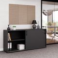 CHOICE Schiebetürenschrank | 2 OH, 1600 x 740 mm, Anthrazit - 2 Thumbnail Image