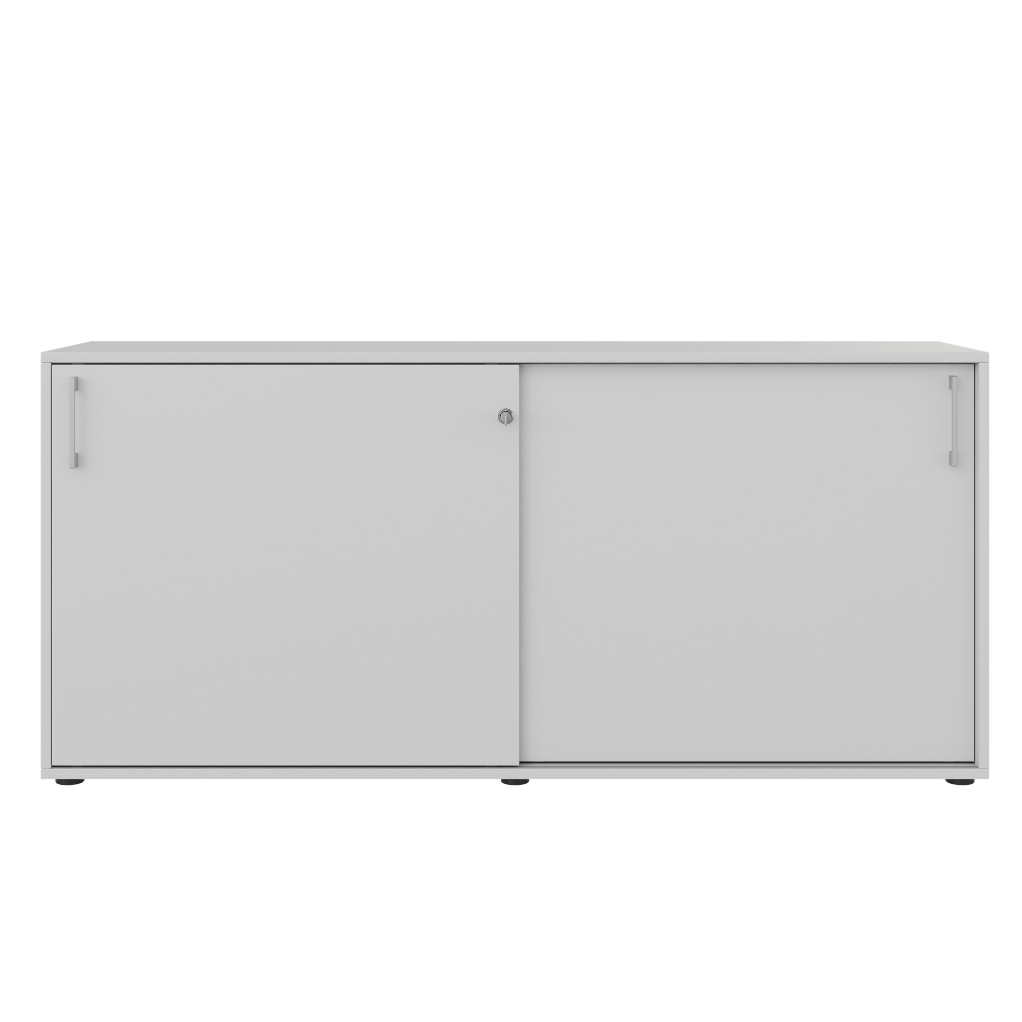CHOICE Schiebetürenschrank | 2 OH, 1600 x 740 mm, Perlgrau - 3 Main Image