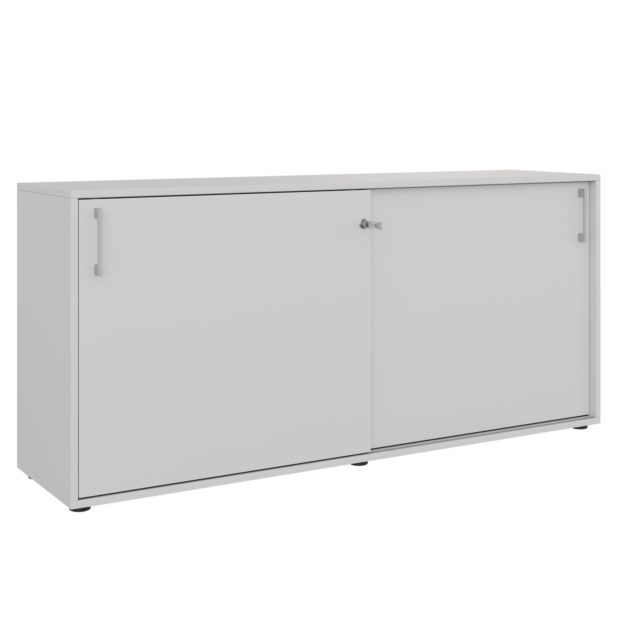 CHOICE Schiebetürenschrank | 2 OH, 1600 x 740 mm, Perlgrau - 1 Main Image