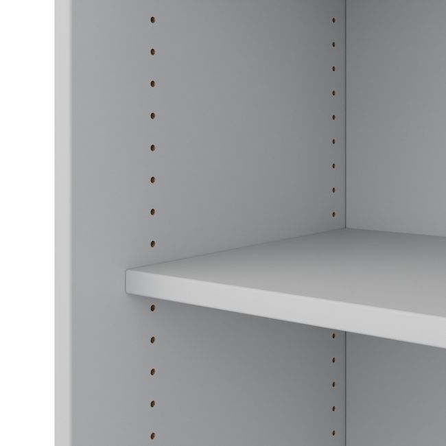 CHOICE Schiebetürenschrank | 2 OH, 1600 x 740 mm, Perlgrau