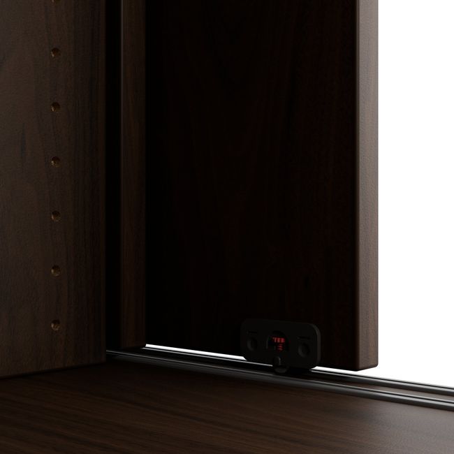 CHOICE Schiebetürenschrank | 2 OH, 1600 x 740 mm, Nussbaum