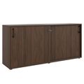 CHOICE Schiebetürenschrank | 2 OH, 1600 x 740 mm, Nussbaum - 1 Thumbnail Image
