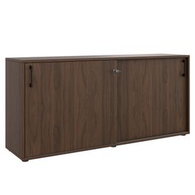 CHOICE Schiebetürenschrank | 2 OH, 1600 x 740 mm, Nussbaum