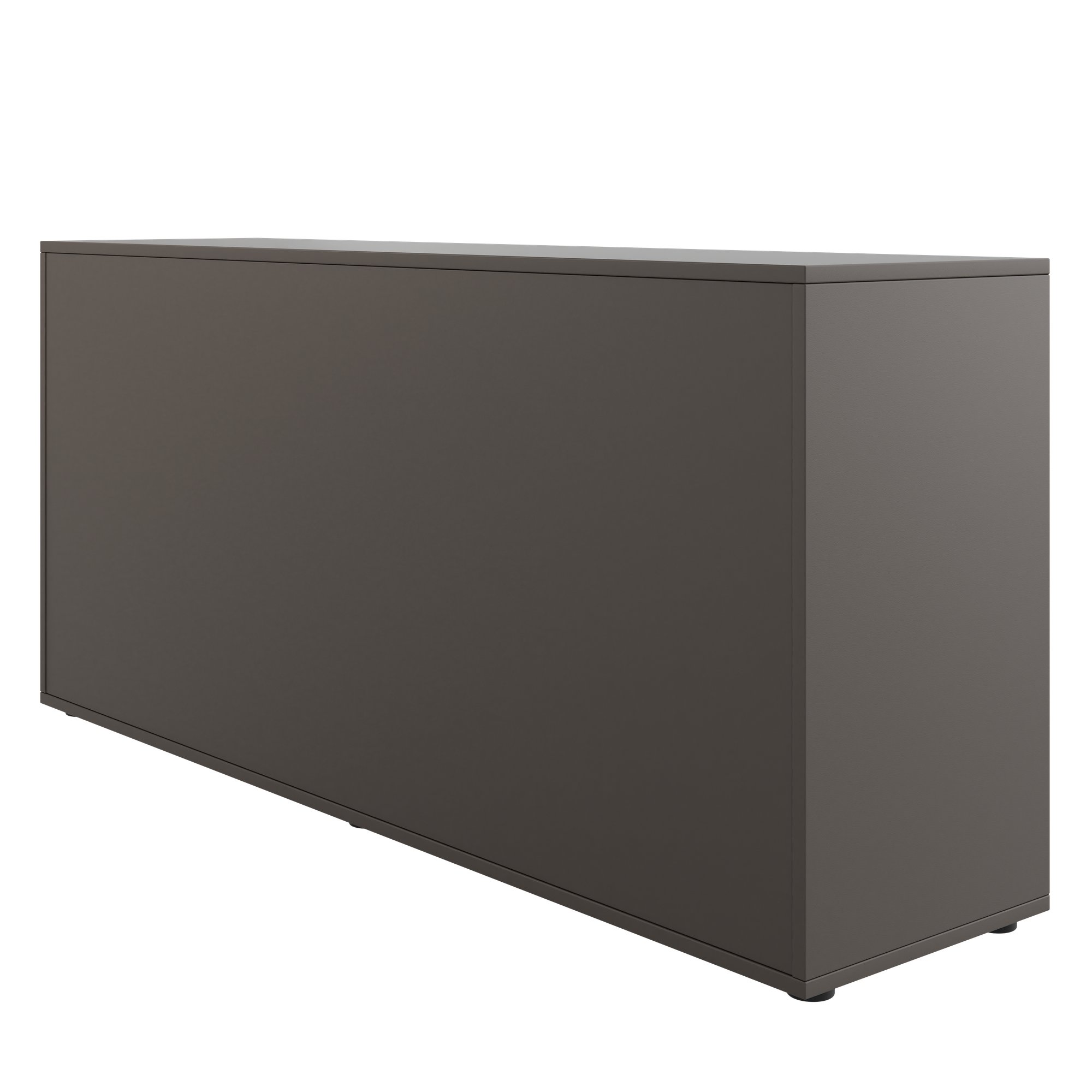 CHOICE Schiebetürenschrank | 2 OH, 1600 x 740 mm, Cubanitgrau - 5 Main Image