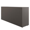 CHOICE Schiebetürenschrank | 2 OH, 1600 x 740 mm, Cubanitgrau - 5 Thumbnail Image