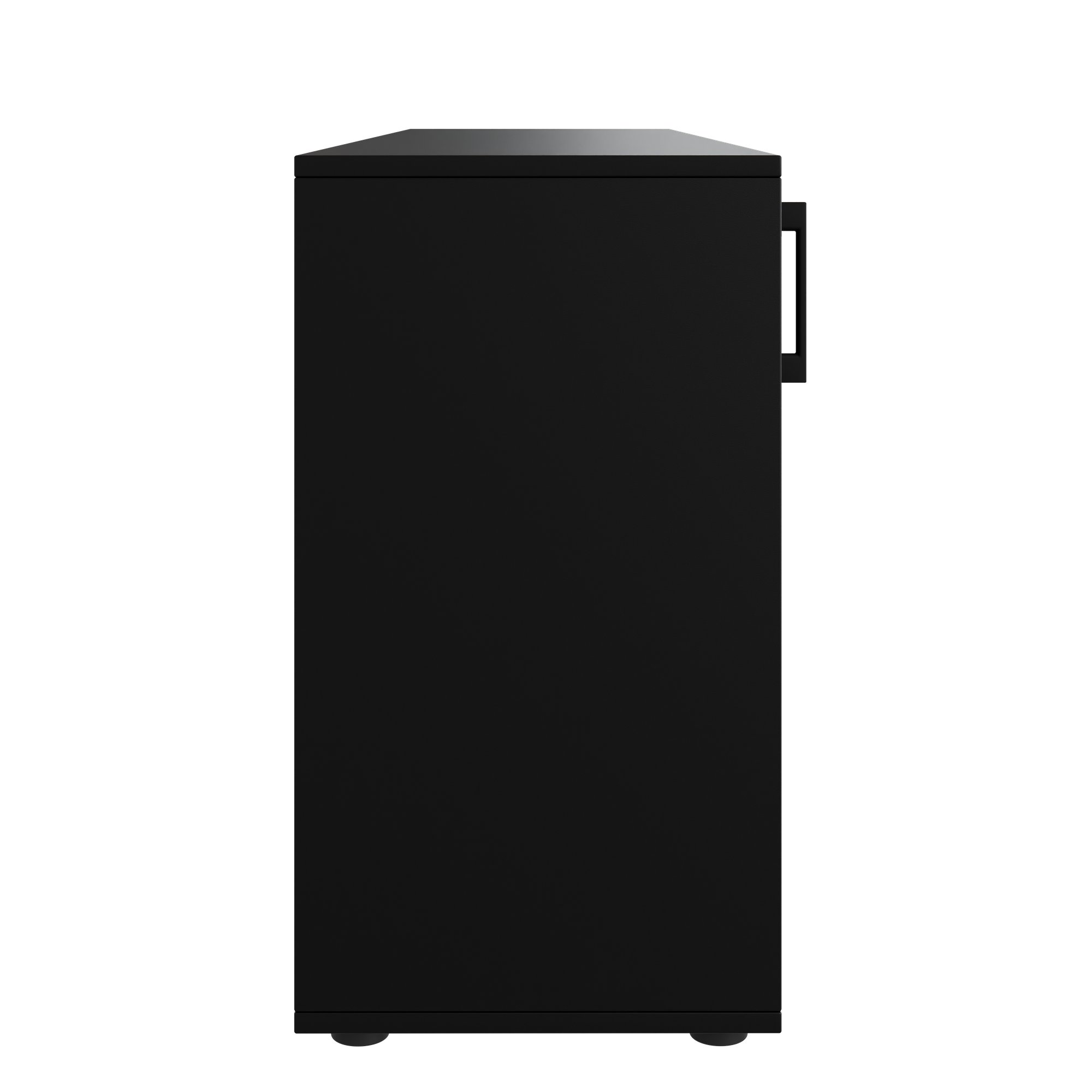 CHOICE Schiebetürenschrank | 2 OH, 1600 x 740 mm, Schwarz - 4 Main Image