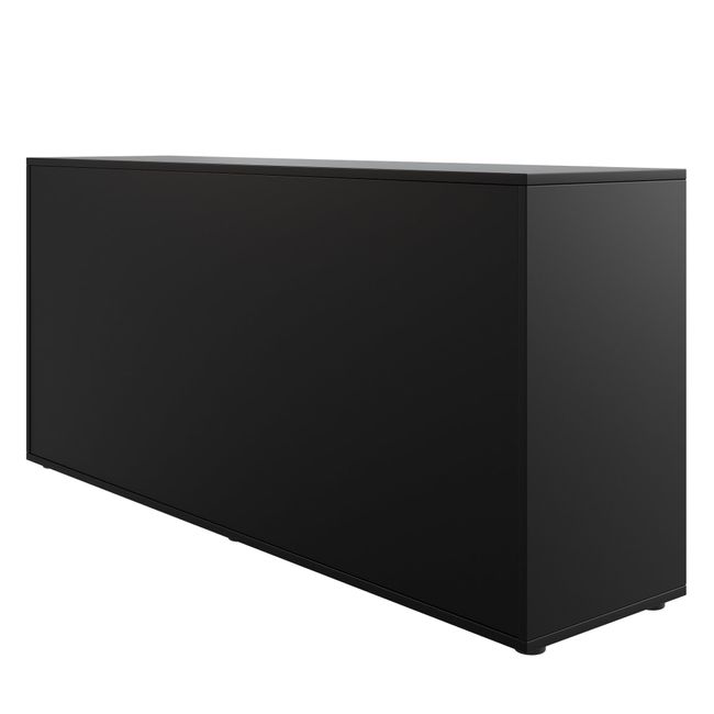 CHOICE Schiebetürenschrank | 2 OH, 1600 x 740 mm, Schwarz