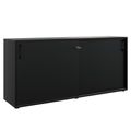 CHOICE Schiebetürenschrank | 2 OH, 1600 x 740 mm, Schwarz - 1 Thumbnail Image