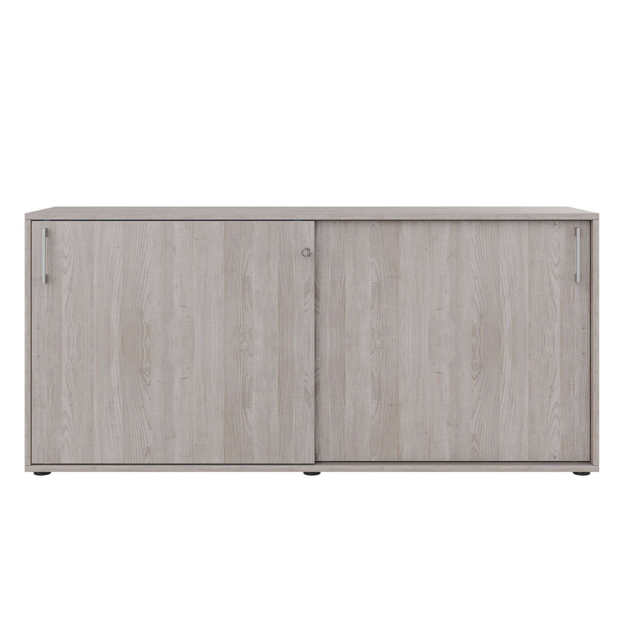 CHOICE Schiebetürenschrank | 2 OH, 1600 x 740 mm, Nordeiche grau - 3 Main Image