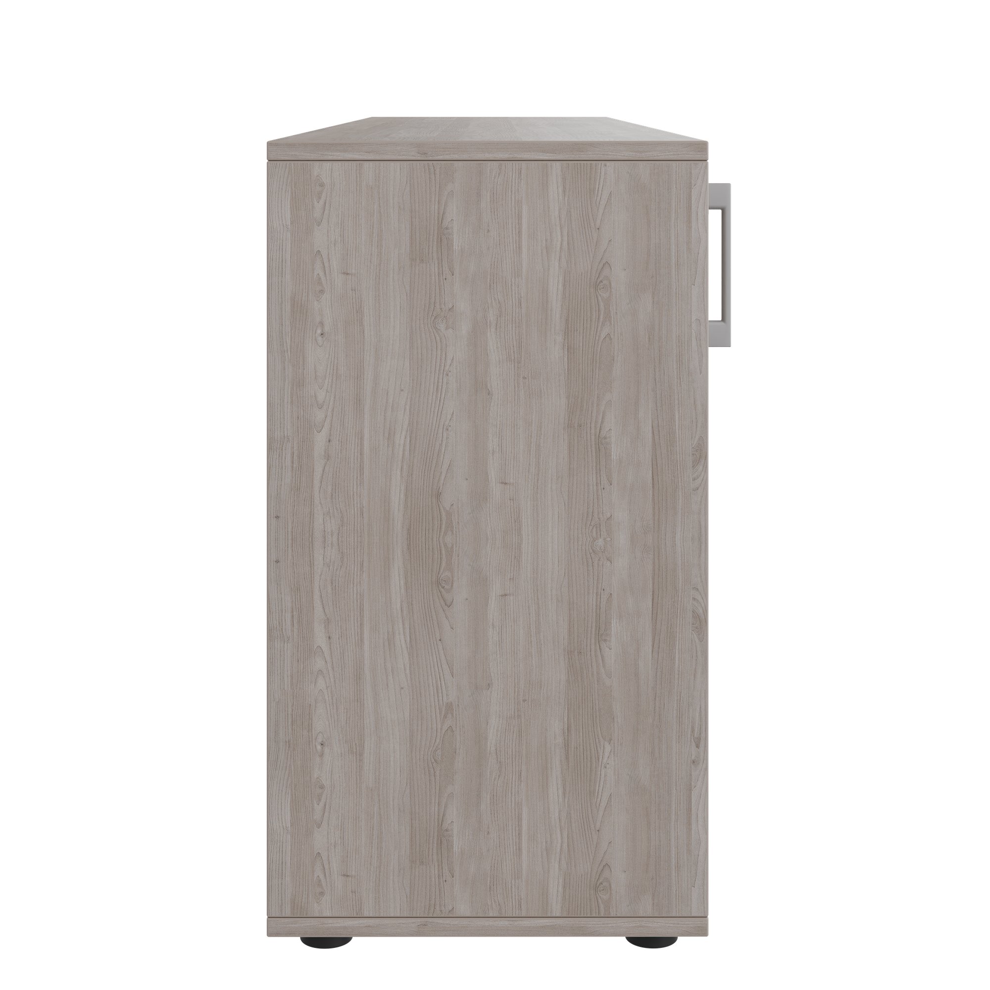 CHOICE Schiebetürenschrank | 2 OH, 1600 x 740 mm, Nordeiche grau - 4 Main Image