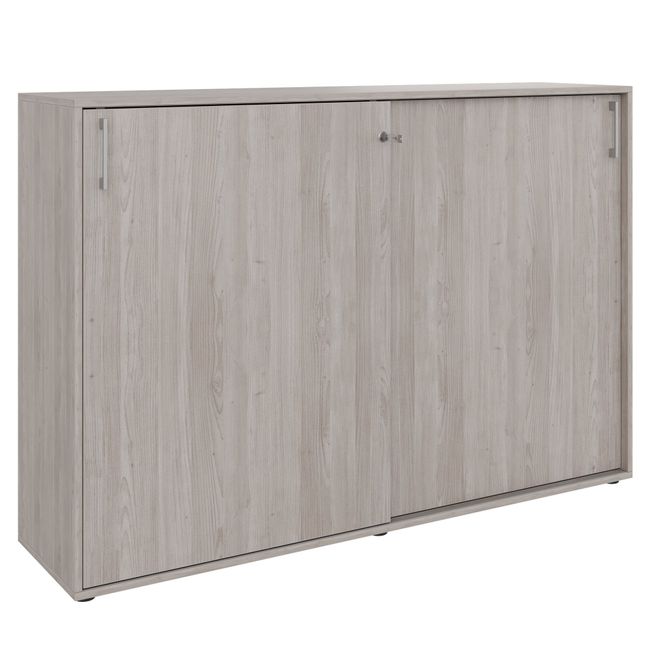 CHOICE Schiebetürenschrank | 2 OH, 1600 x 740 mm, Nordeiche grau