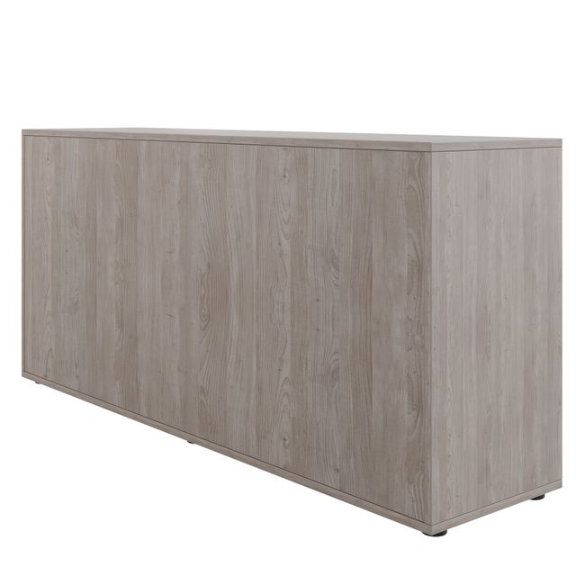 CHOICE Schiebetürenschrank | 2 OH, 1600 x 740 mm, Nordeiche grau