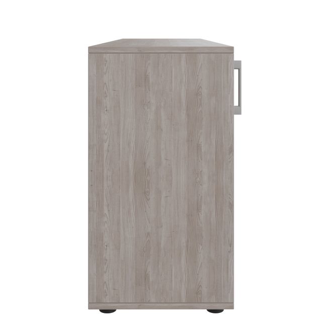 CHOICE Schiebetürenschrank | 2 OH, 1600 x 740 mm, Nordeiche grau