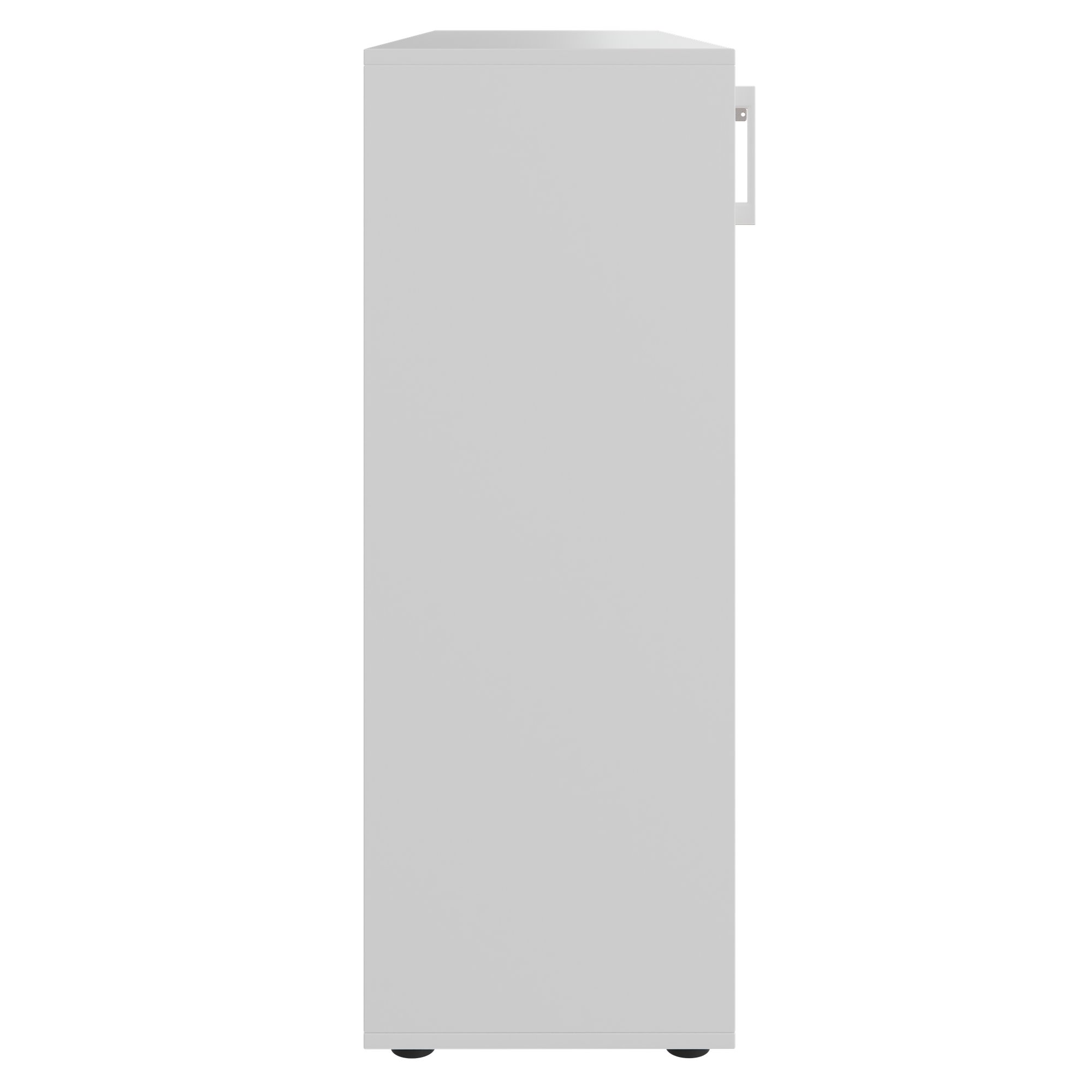 Armoire à portes coulissantes CHOICE | 3 OH, 1600 x 1095 mm, blanc - 4 Main Image