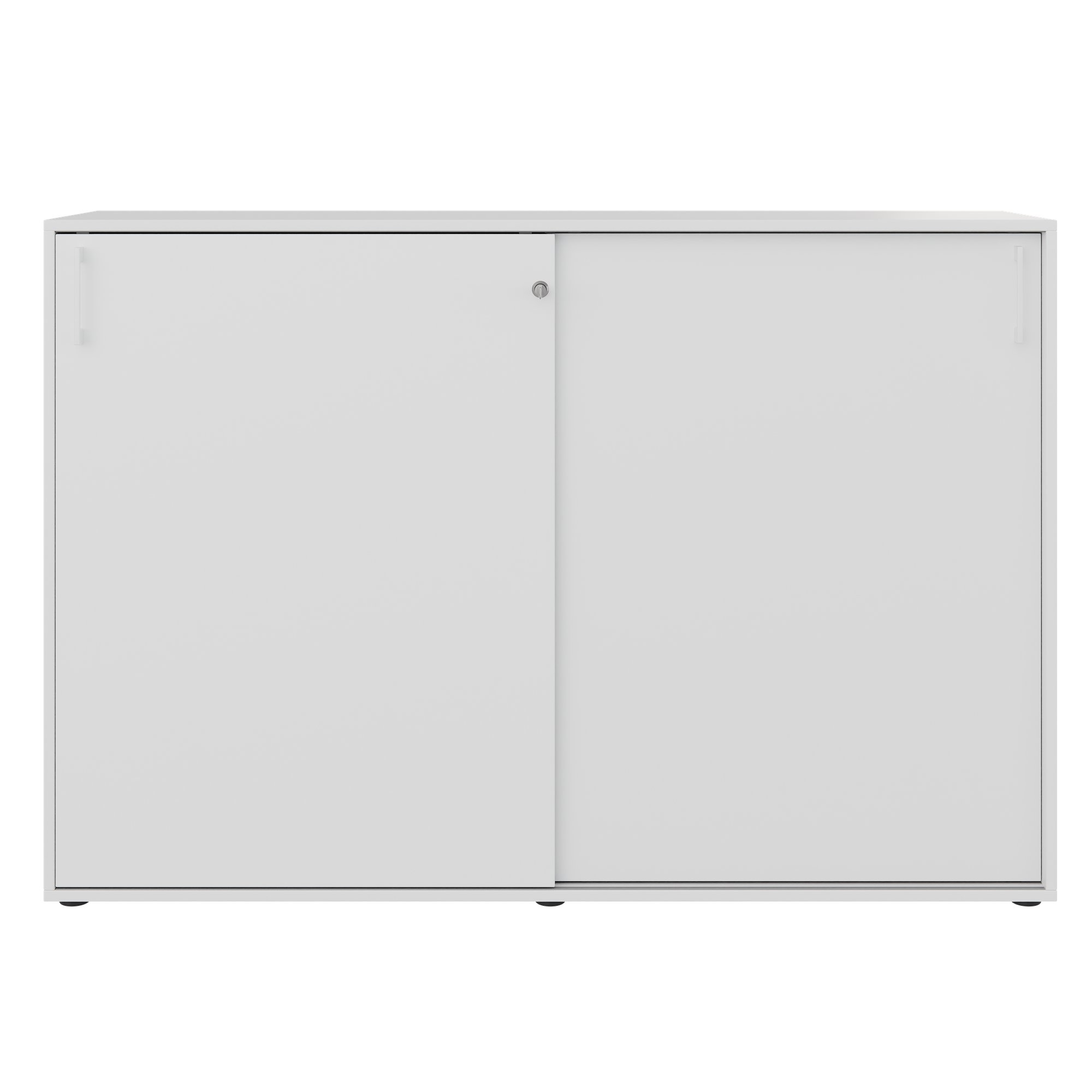 Armoire à portes coulissantes CHOICE | 3 OH, 1600 x 1095 mm, blanc - 3 Main Image